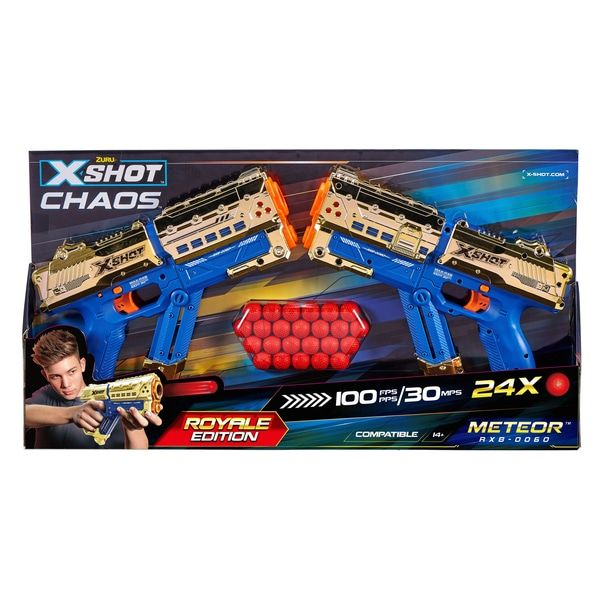 X-Shot Chaos Meteor Blaster 2 Pack Royale Edition 36419