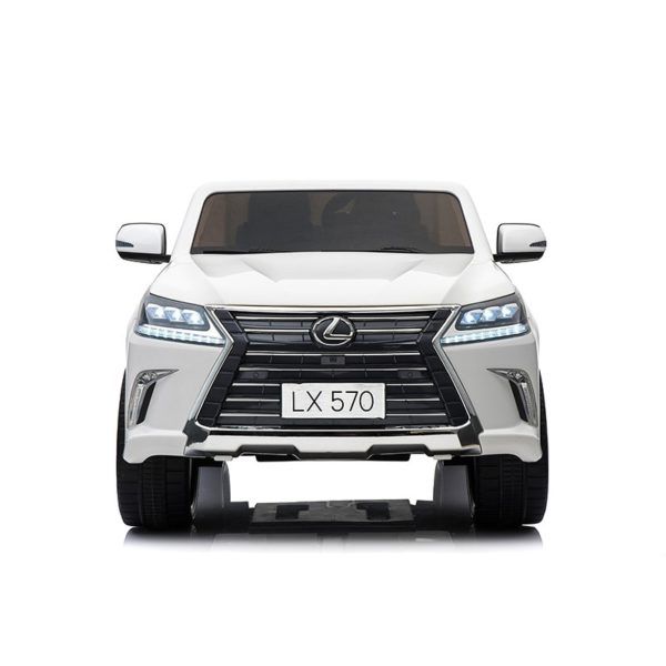 Lexus Licensed 570 Luxury Electric Ride On Car White LX570