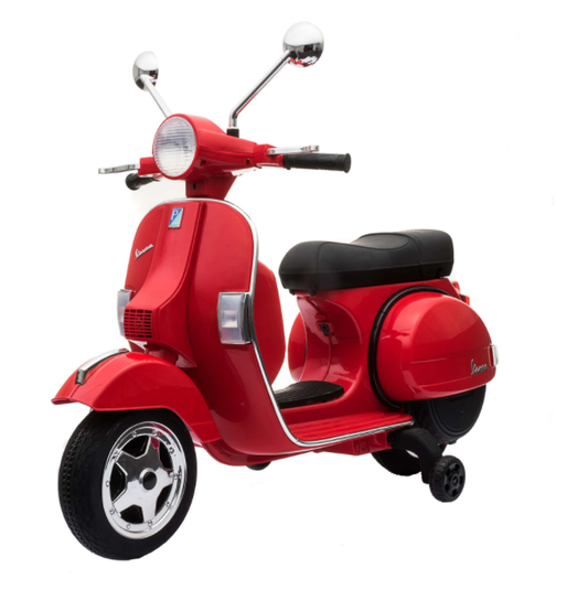 Vespa Motorbike Red PX150