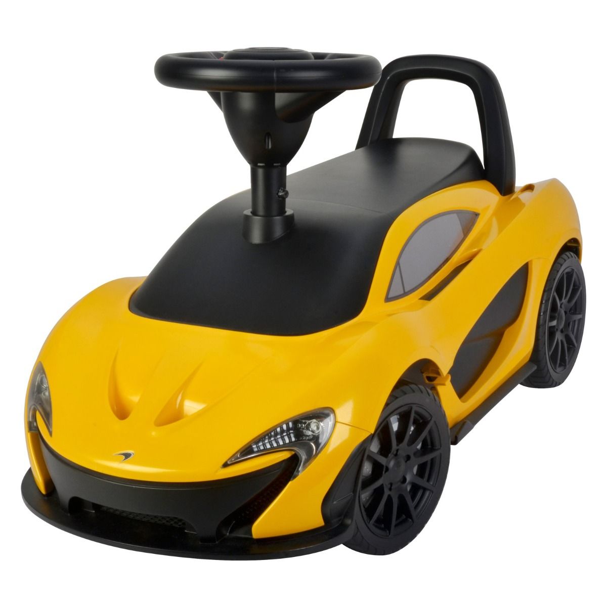 Megastar Licensed Ride On McLaren Push Car Yellow 372A