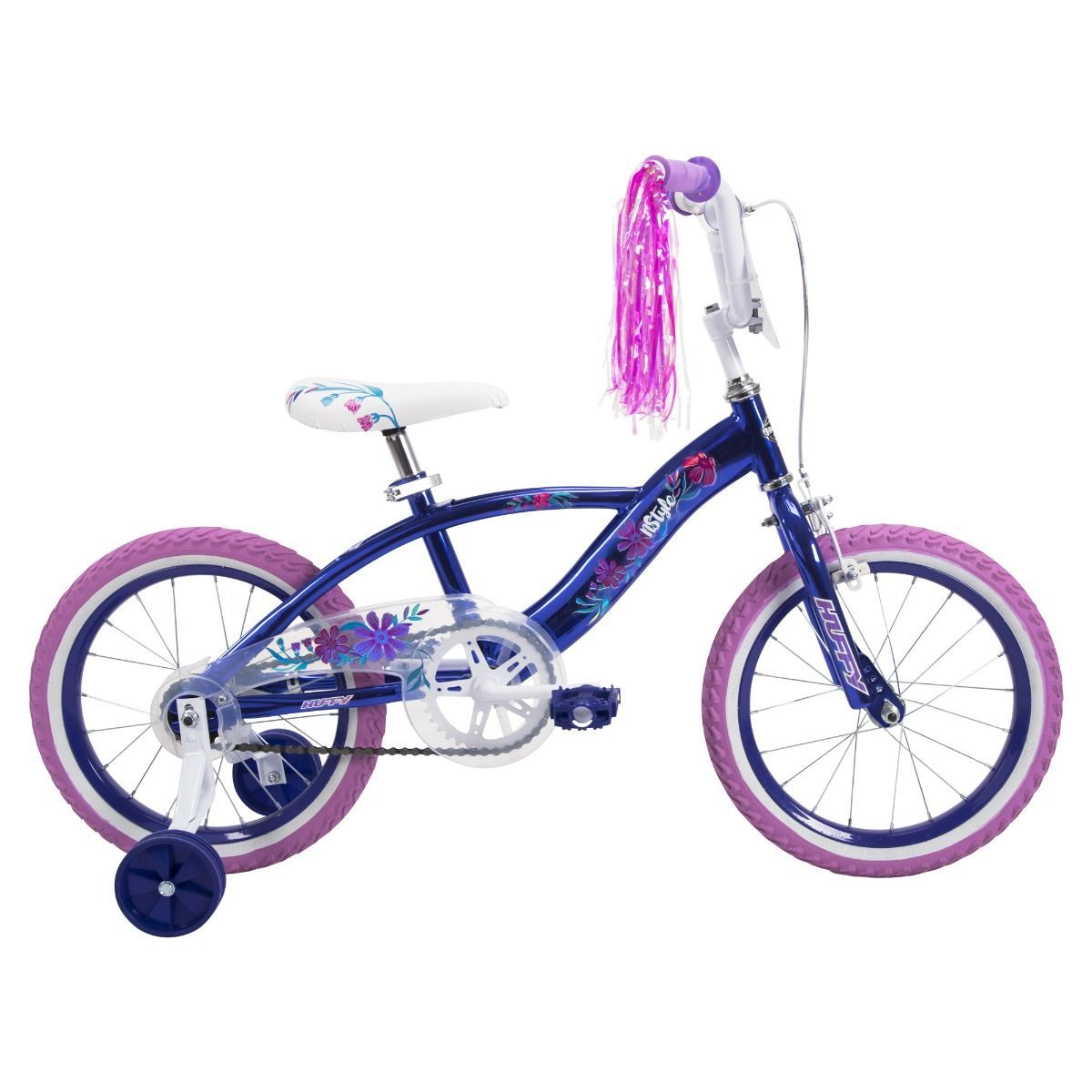 Huffy N Style Kids Bike Purple 16 Inch 21839