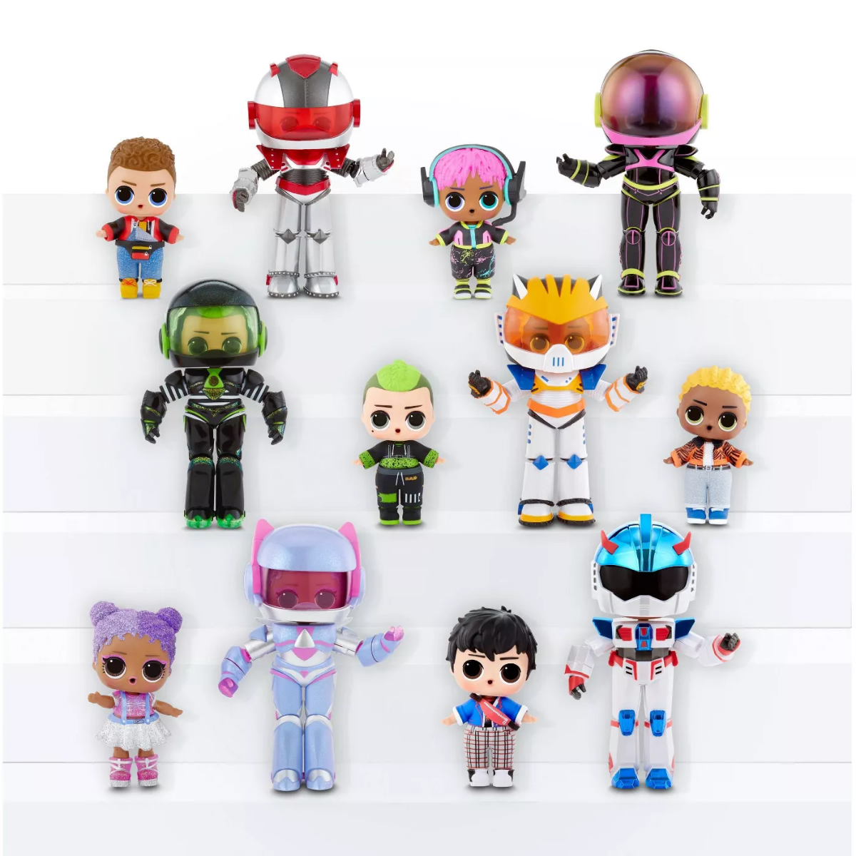 LOL Surprise Boys Arcade Heroes Action Figure Doll With 15 Surprises Assorted MGA-569367