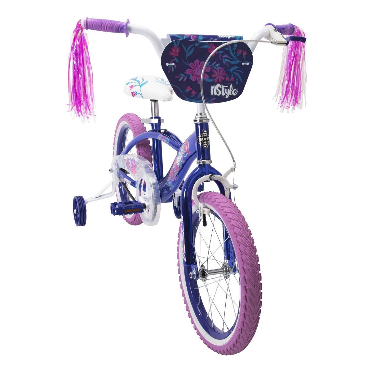 Huffy N Style Kids Bike Purple 16 Inch 21839