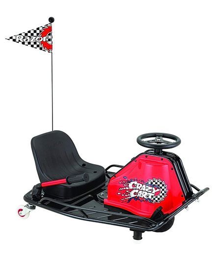 Razor Electric Crazy Cart Junior Black 25173860