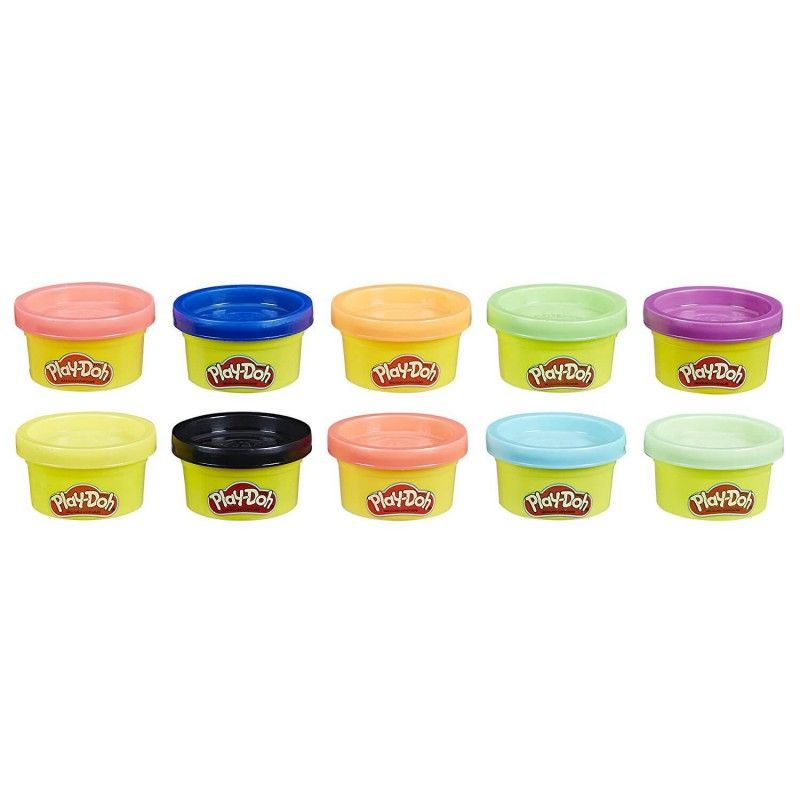 Play Doh Party Tube 10 Pack 22037