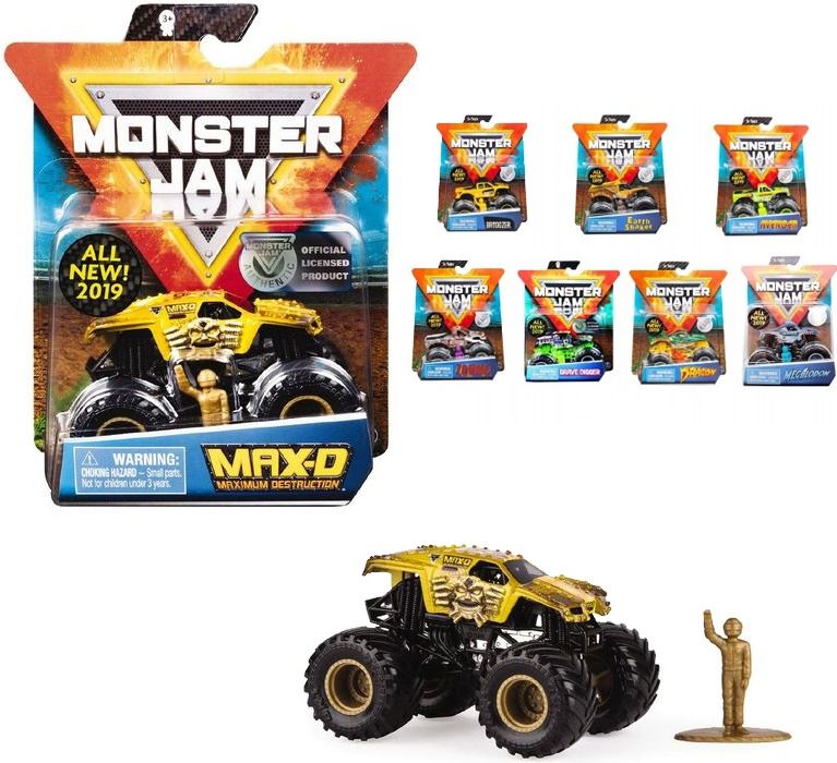 Monster Jam 1-64 Single Pack Assorted 6044941