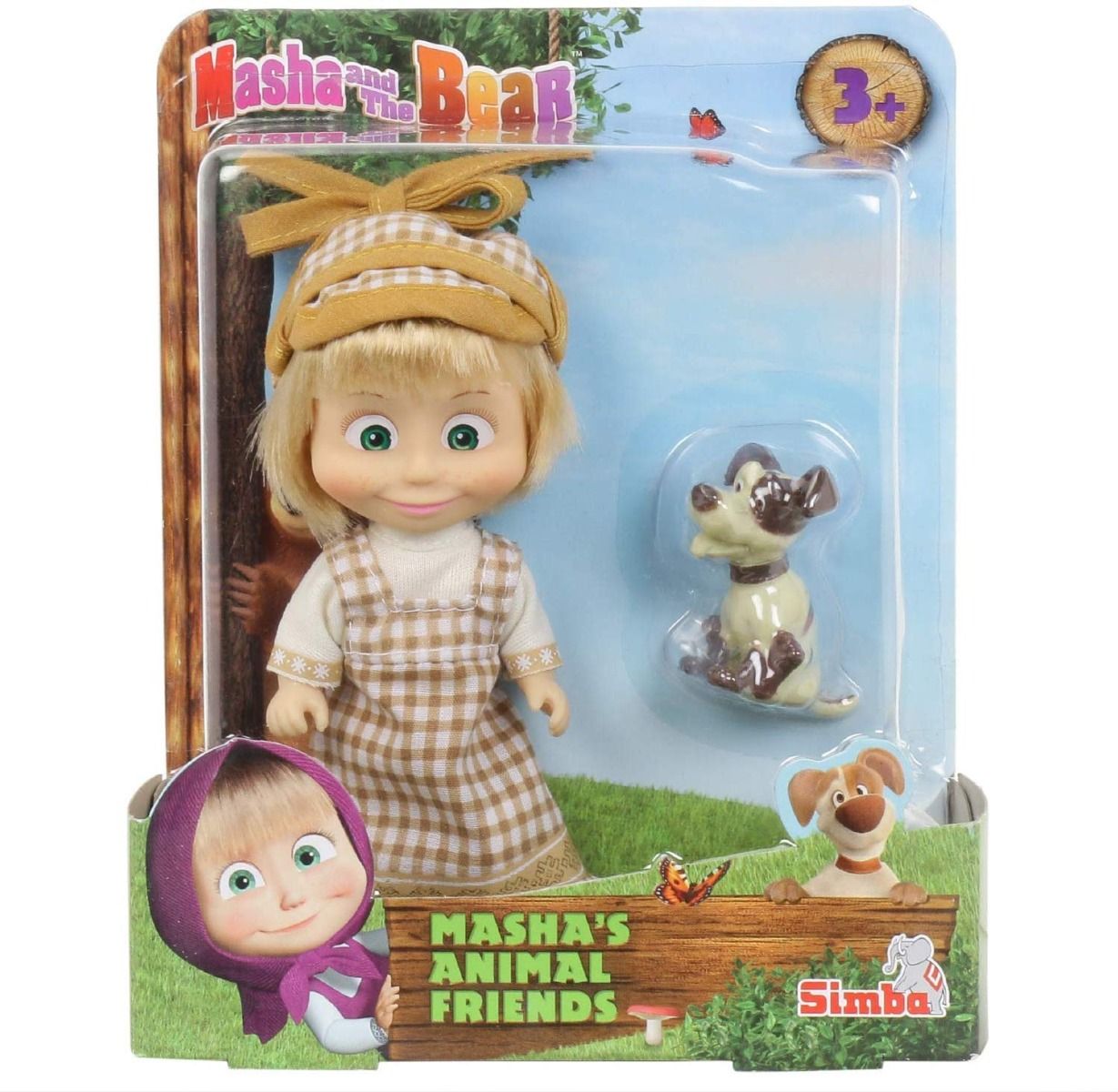 SIMBA Masha doll with a pet Assorted