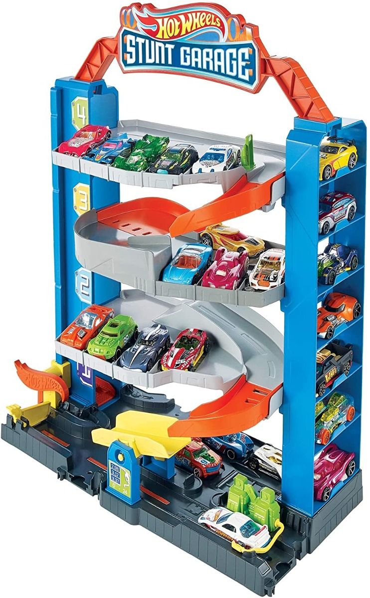 Hot Wheels Stunt Garage Playset GNL70