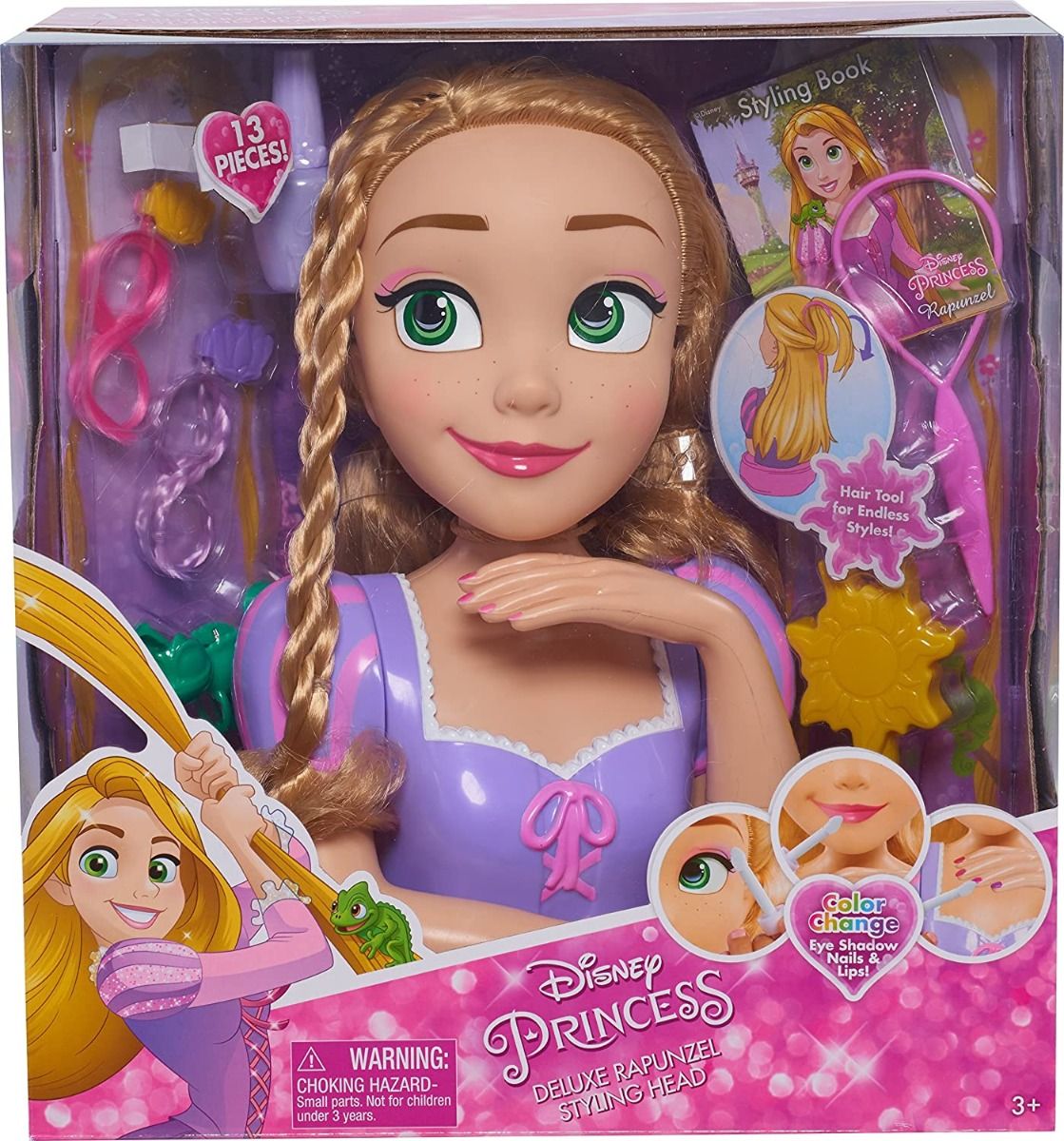 Disney Princess Deluxe Styling Head-Rapunzel 87360