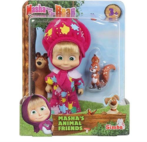 SIMBA Masha doll with a pet Assorted