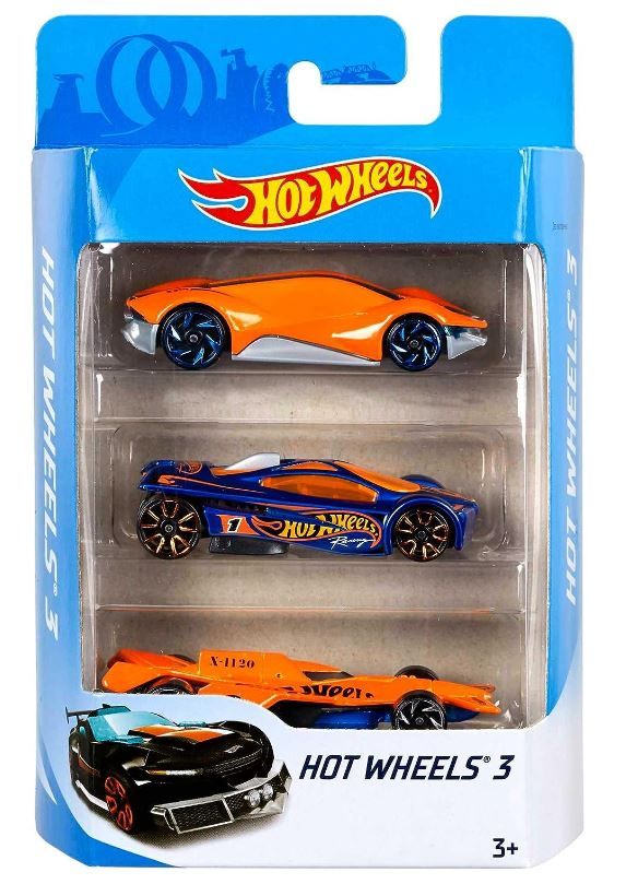 Hot Wheels 3 Die-Cast Gift Pack Assorted K5904