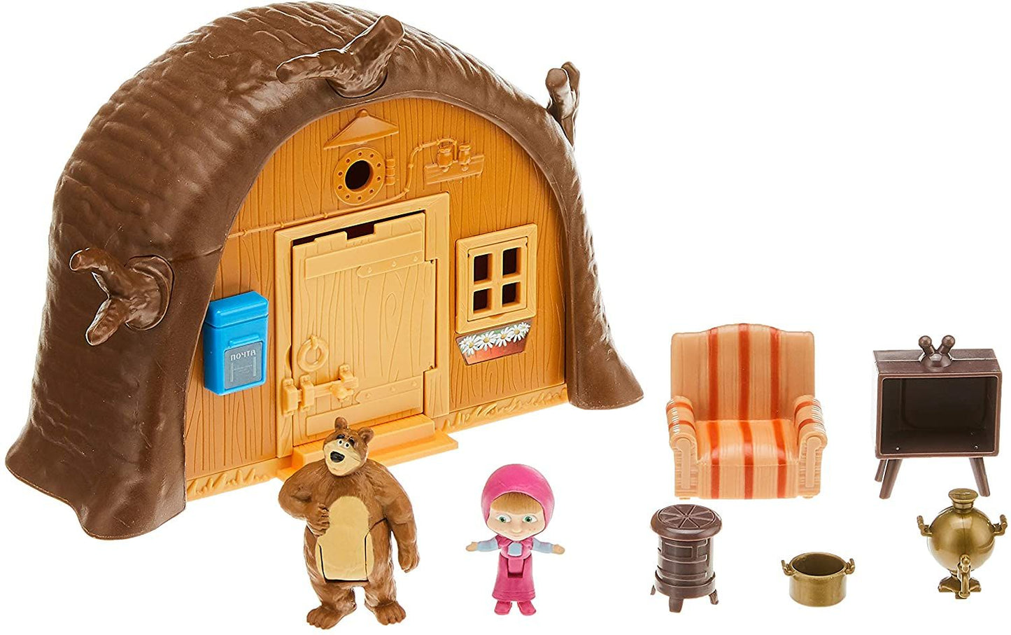 Masha and The Bear Winter Bears House Playset 109301023