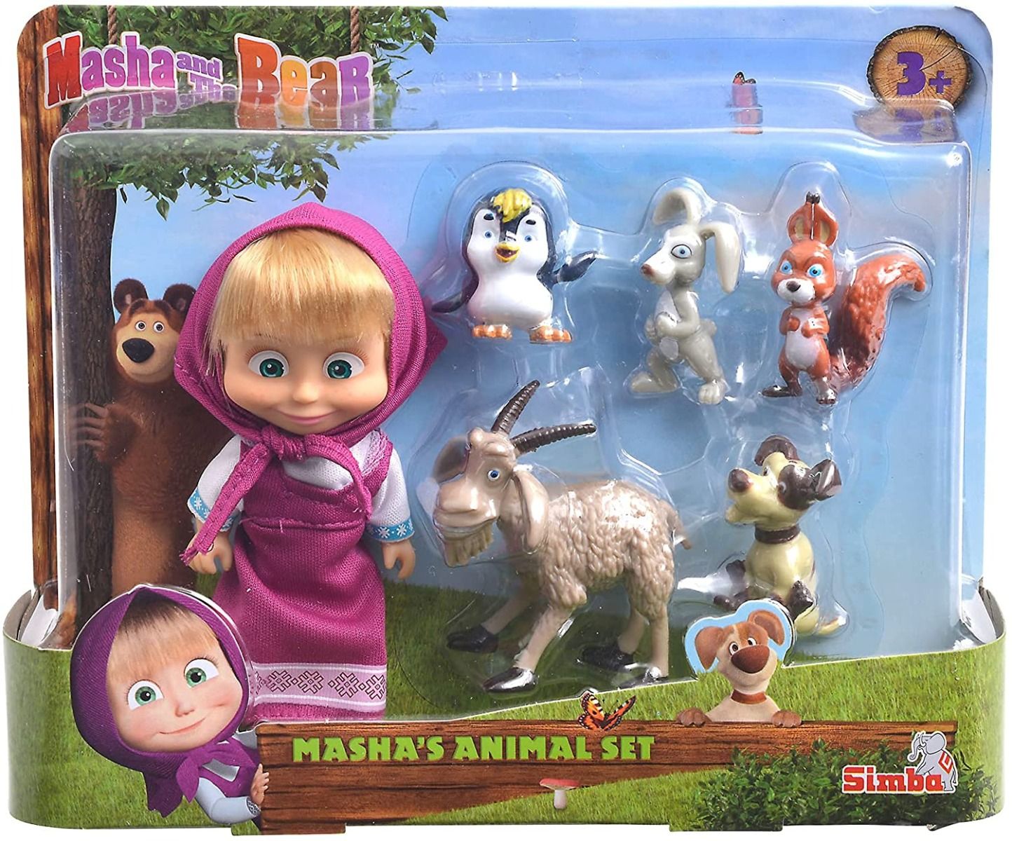 Masha and The Bear Animal Friends 109301060