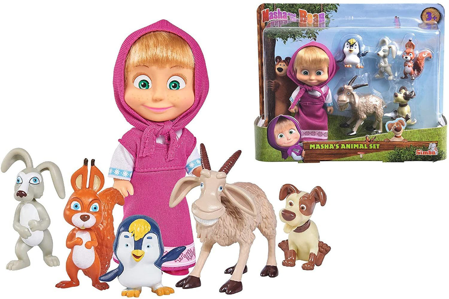 Masha and The Bear Animal Friends 109301060