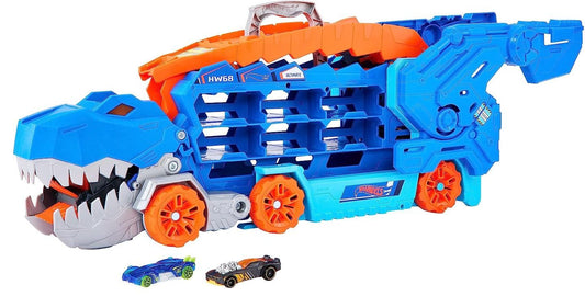 Hot Wheels Transforming City T-Rex Ultimate Hauler HNG50