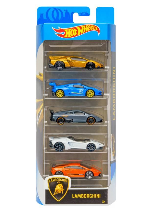 Hot Wheels 5-Car Collector Die Cast Gift Pack Assorted