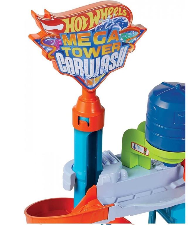 Hot Wheels City Color Sifters Mega Tower Car Wash HDP05