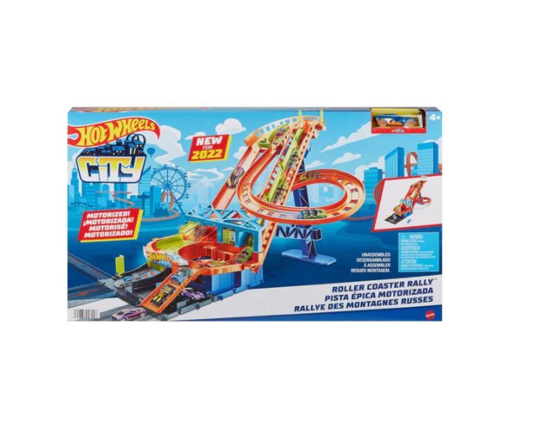 Hot Wheels City Roller Coaster Rally HDP04