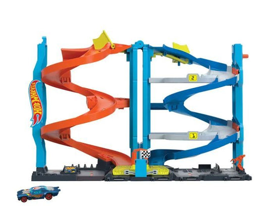 Hot Wheels City Transforming Race Tower