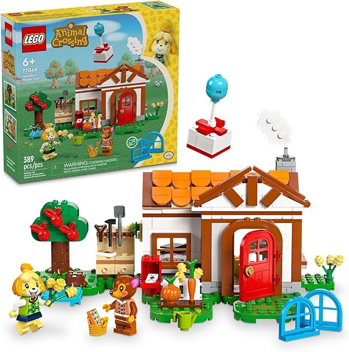 LEGO Animal Crossing Isabelles House Visit