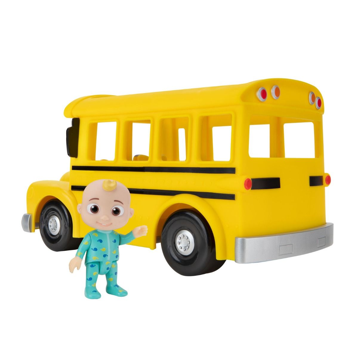 Cocomelon Musical Yellow School Bus With JJ Figure