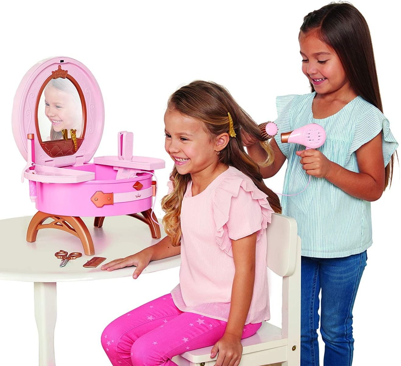 Disney Princess Style Collection Light Up & Style Vanity 210404