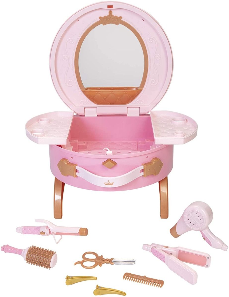 Disney Princess Style Collection Light Up & Style Vanity 210404