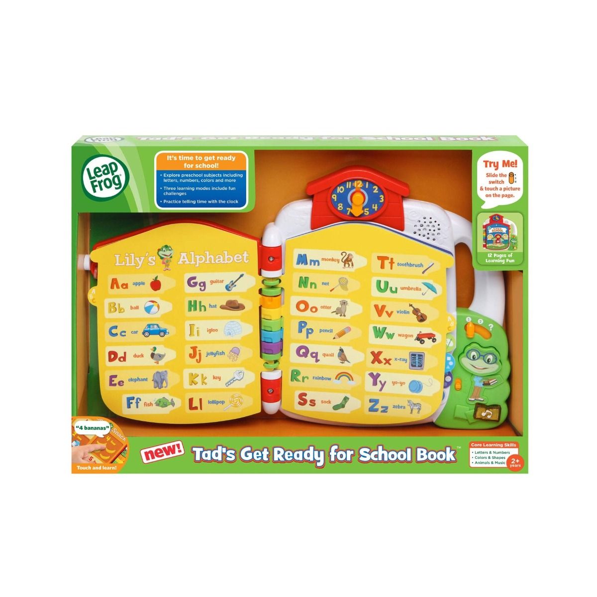 LeapFrog Tads Get Ready For School Book 80-602303