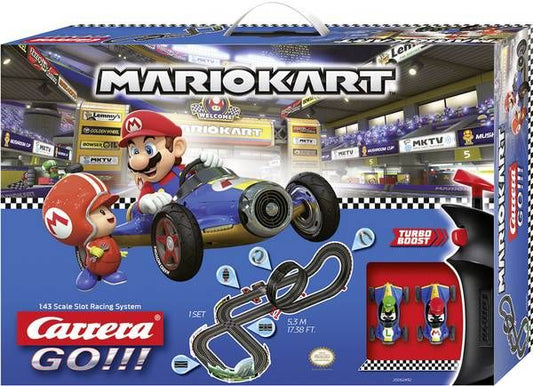 Carrera First Nintendo Mario Kart Playset 1:43 Scale 62492