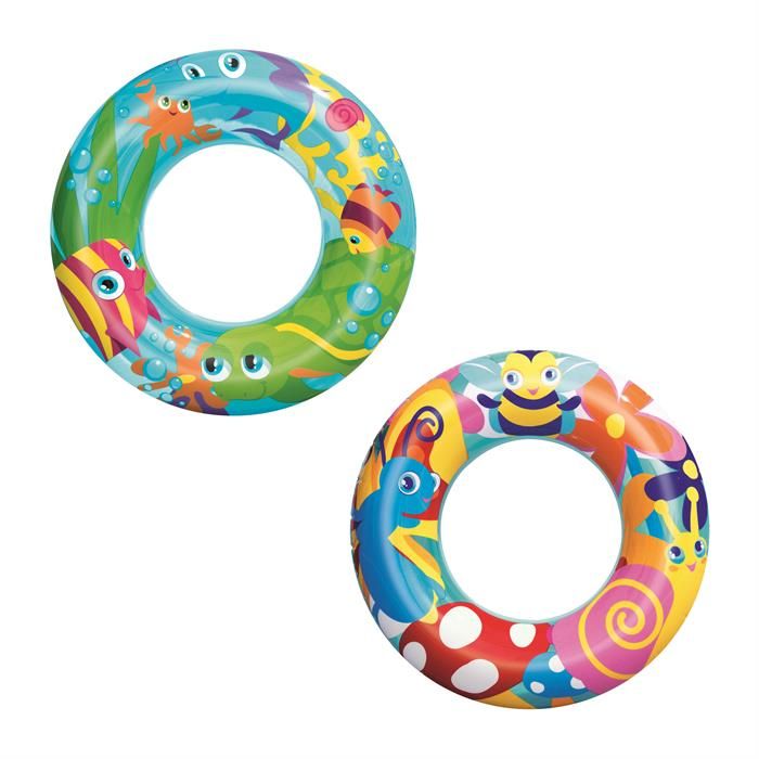 Bestway 56cm Designer Swim Ring - 36013