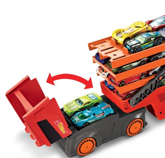 Hot Wheels Mega Hauler Vehicle 6 Expandable Levels GHR48