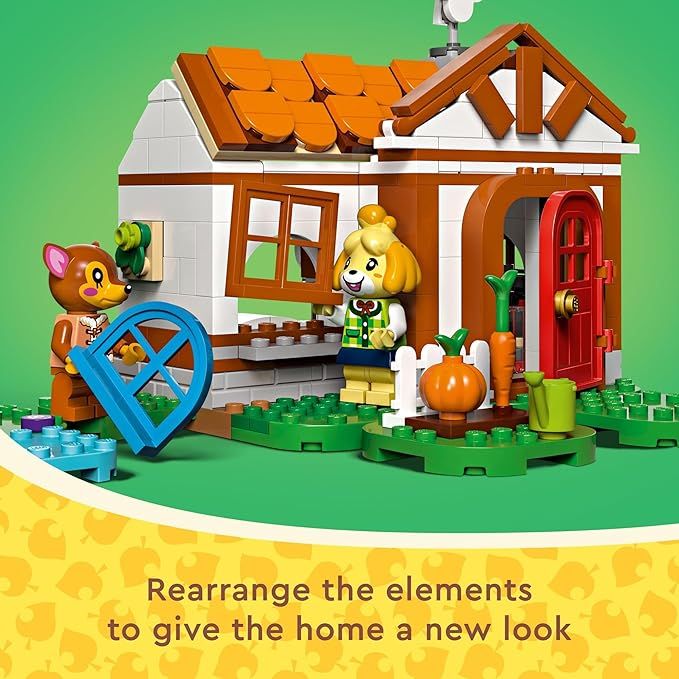 LEGO Animal Crossing Isabelles House Visit