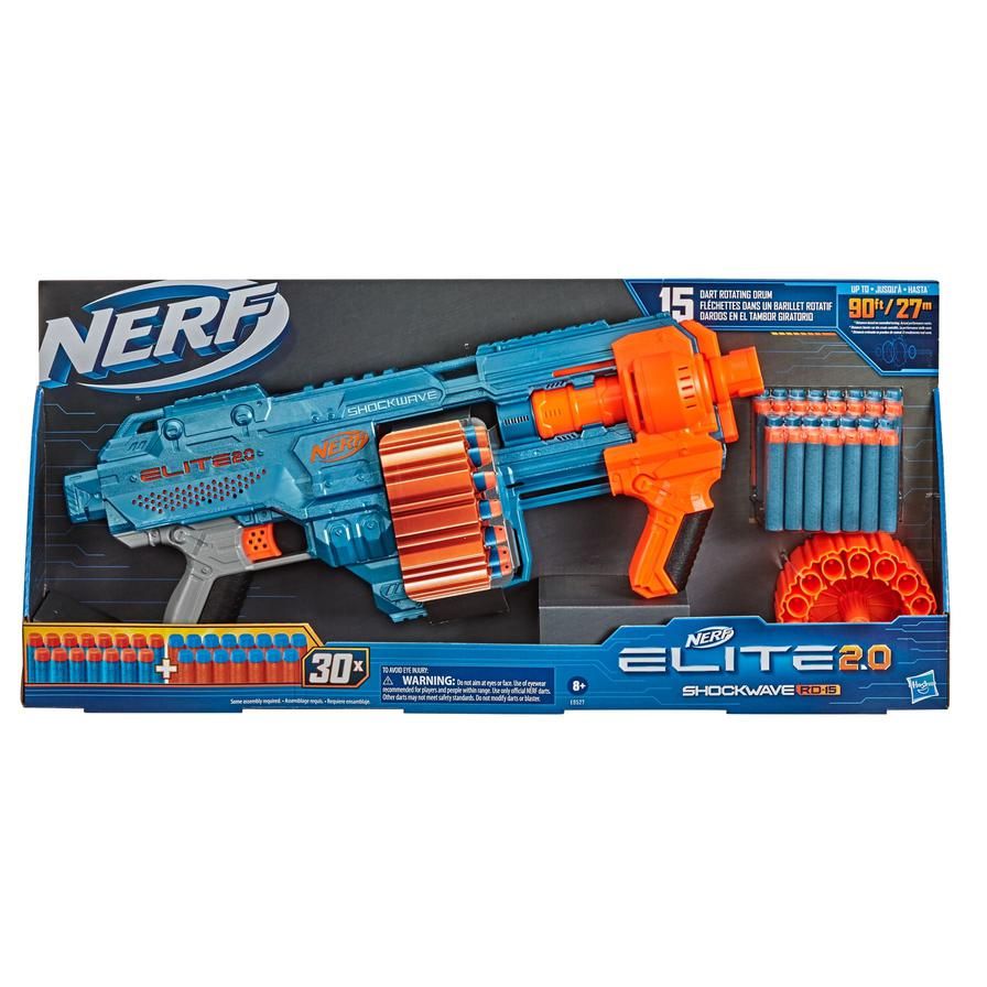 Nerf Elite 2.0 Shockwave RD-15 Blaster