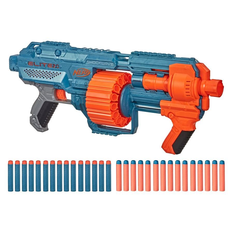 Nerf DinoSquad Rex-Rampage Motorized Dart Blaster F0807