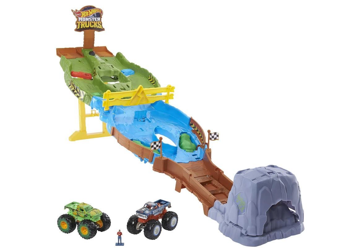 Hot Wheels Monster Trucks Wreckin' Raceway - Course Demolition HGV12