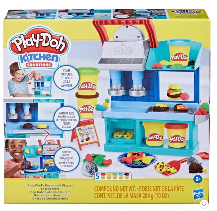 Play-Doh Busy Chefs Restaurant Playset F8107