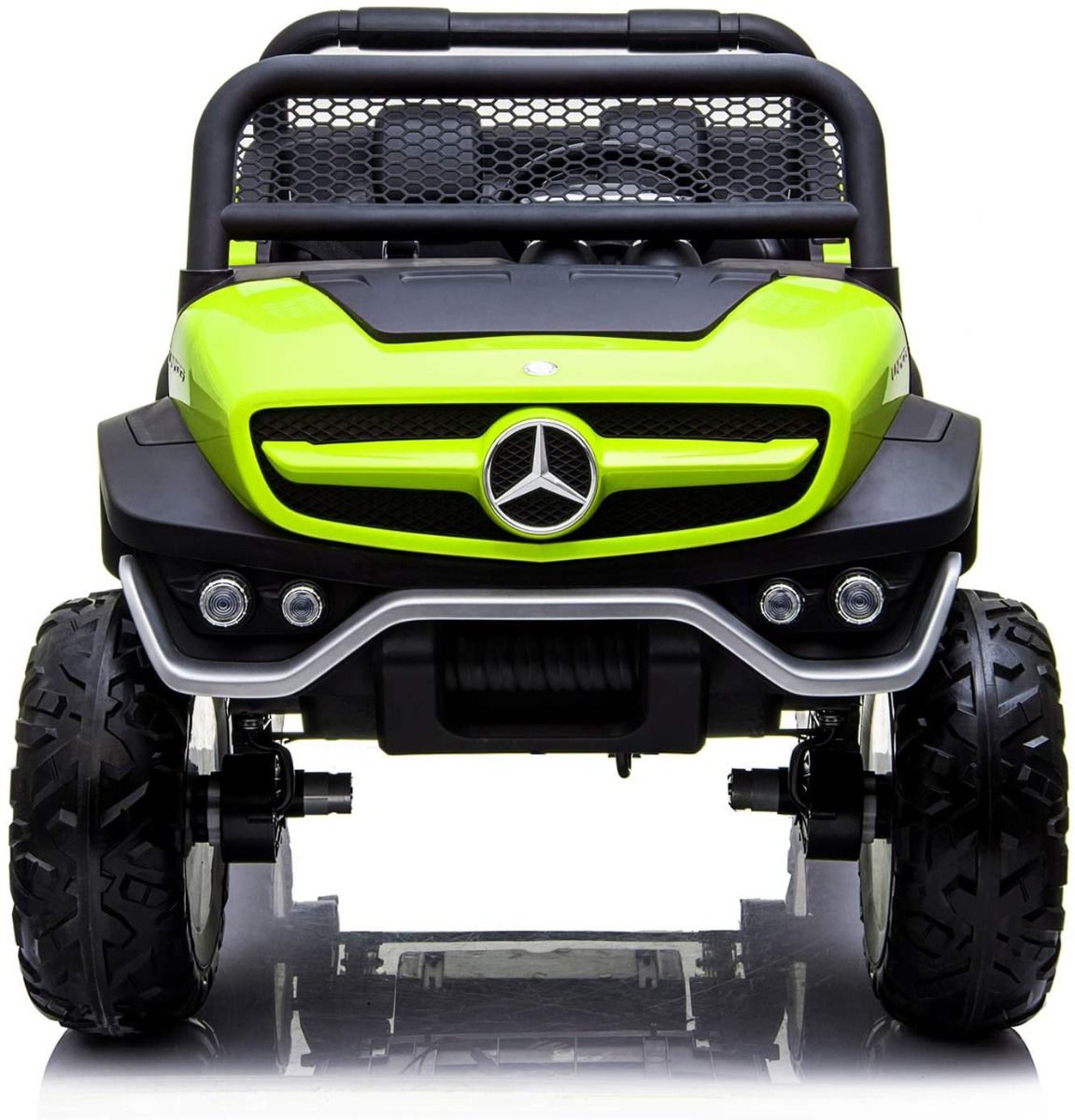 Mercedes-Benz AMG Unimog 4x4 Two Seat Ride On Car Green 7988