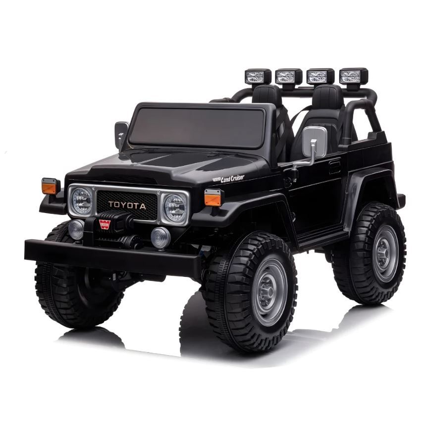 Toyota Land Cruiser Electric Ride On Car 24V/M4 Black