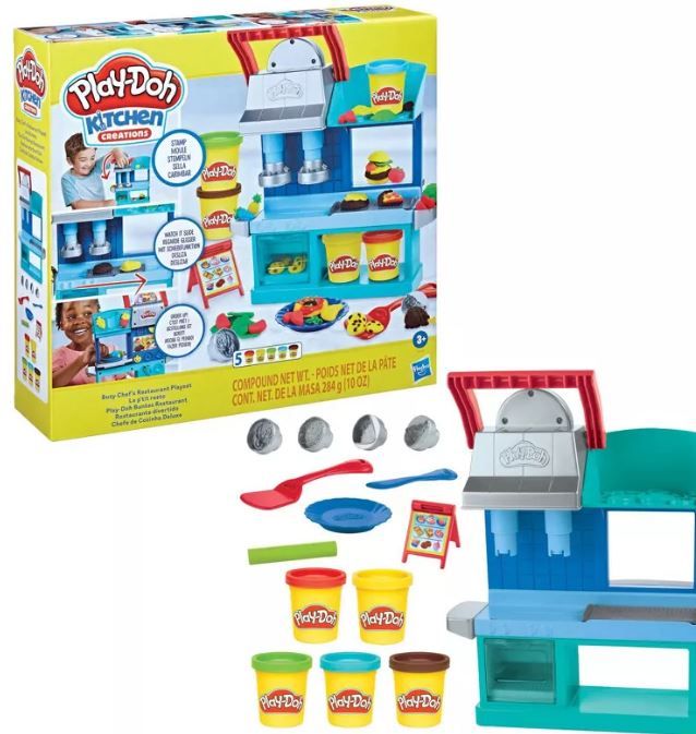 Play-Doh Busy Chefs Restaurant Playset F8107