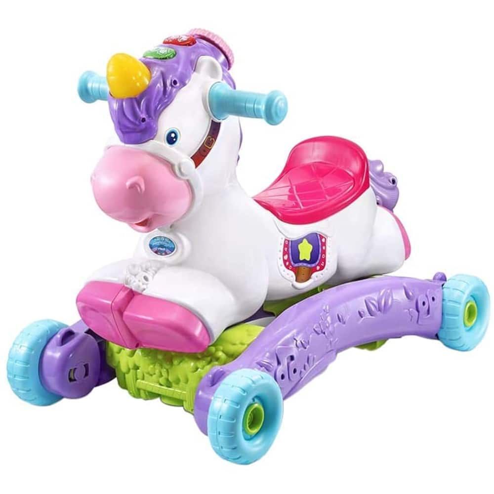 VTech Rock and Ride Unicorn مع مستشعر الحركة