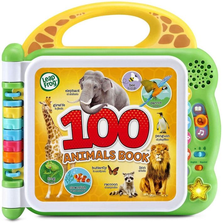 LeapFrog 100 Animals Electronic Book Bilingual 80-609543