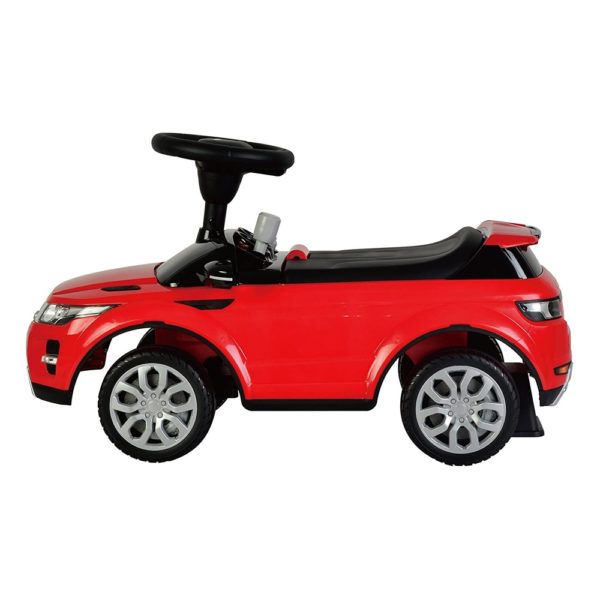 Range Rover Pushing Car Red 348