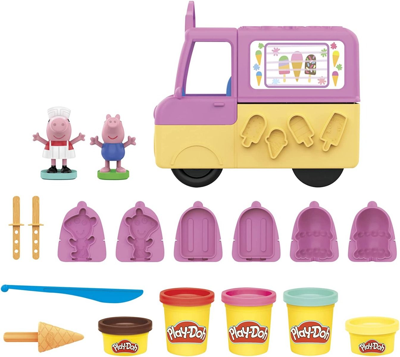 Play-Doh Peppa's Ice Cream Playset F3597