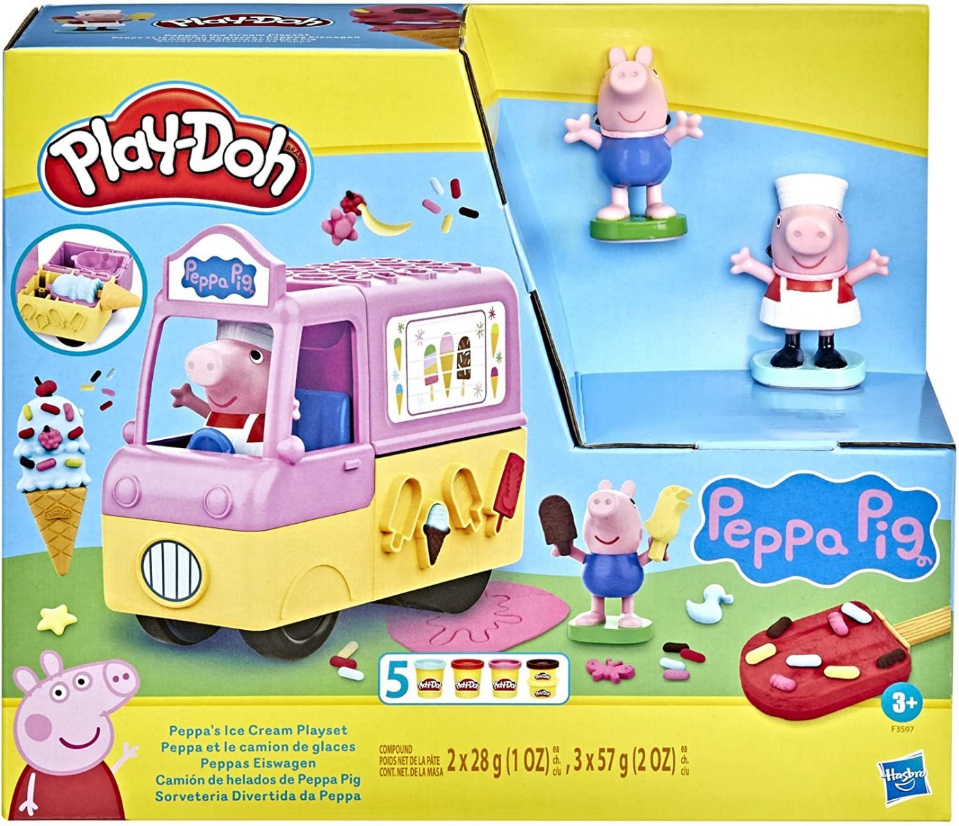 Play-Doh Peppa's Ice Cream Playset F3597