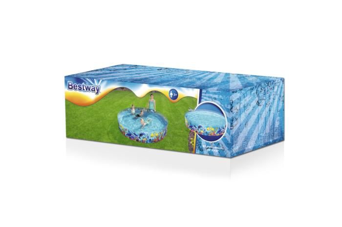 Bestway 2.44m x H46cm Fill N Fun Odyssey Pool - 55031