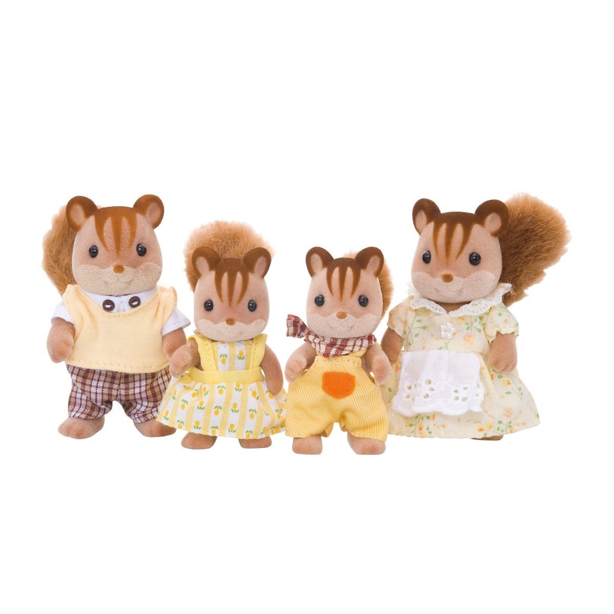 Sylvanian Families Walnut Squirrel Family 4172