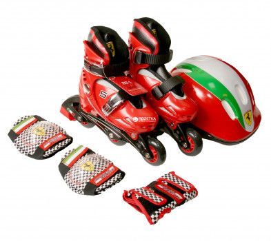 Ferrari Skate Inline Set Red 29-32 FK71