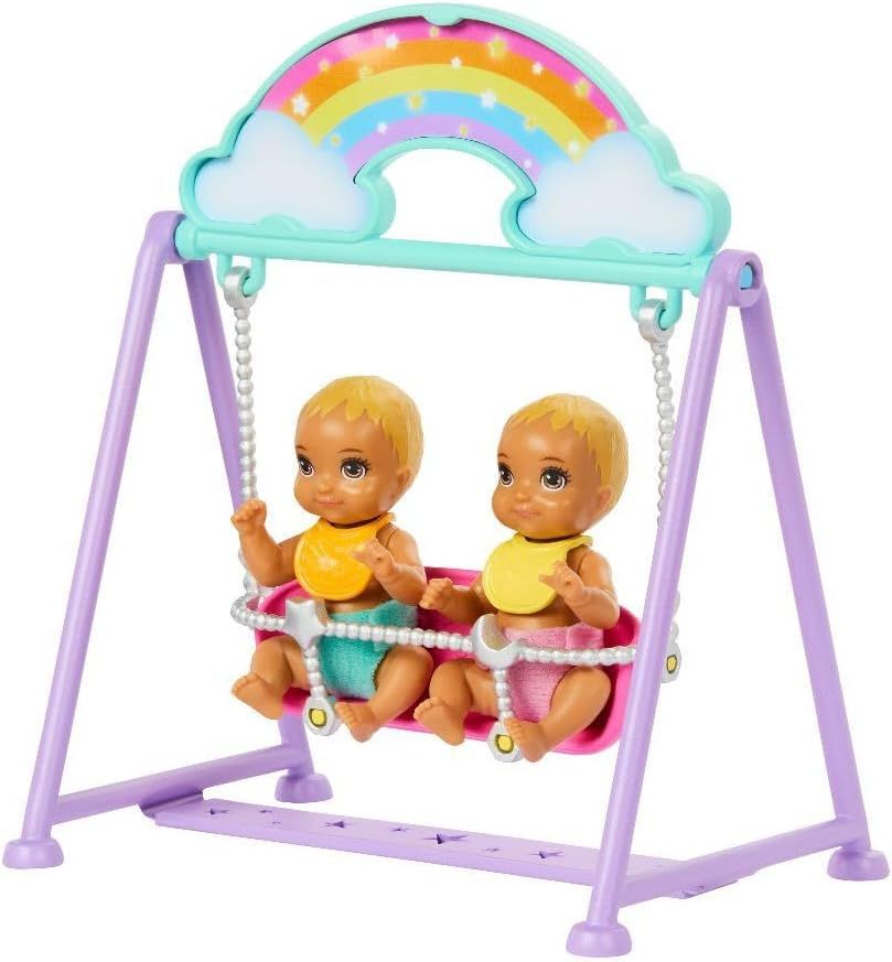 Barbie Skipper Babysitters - Twinning Nursery Playset HXM99