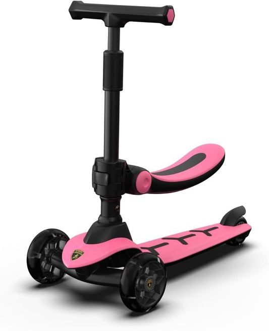 Lamborghini Scooter With Seat Pink LEB-LB2005-S-PK