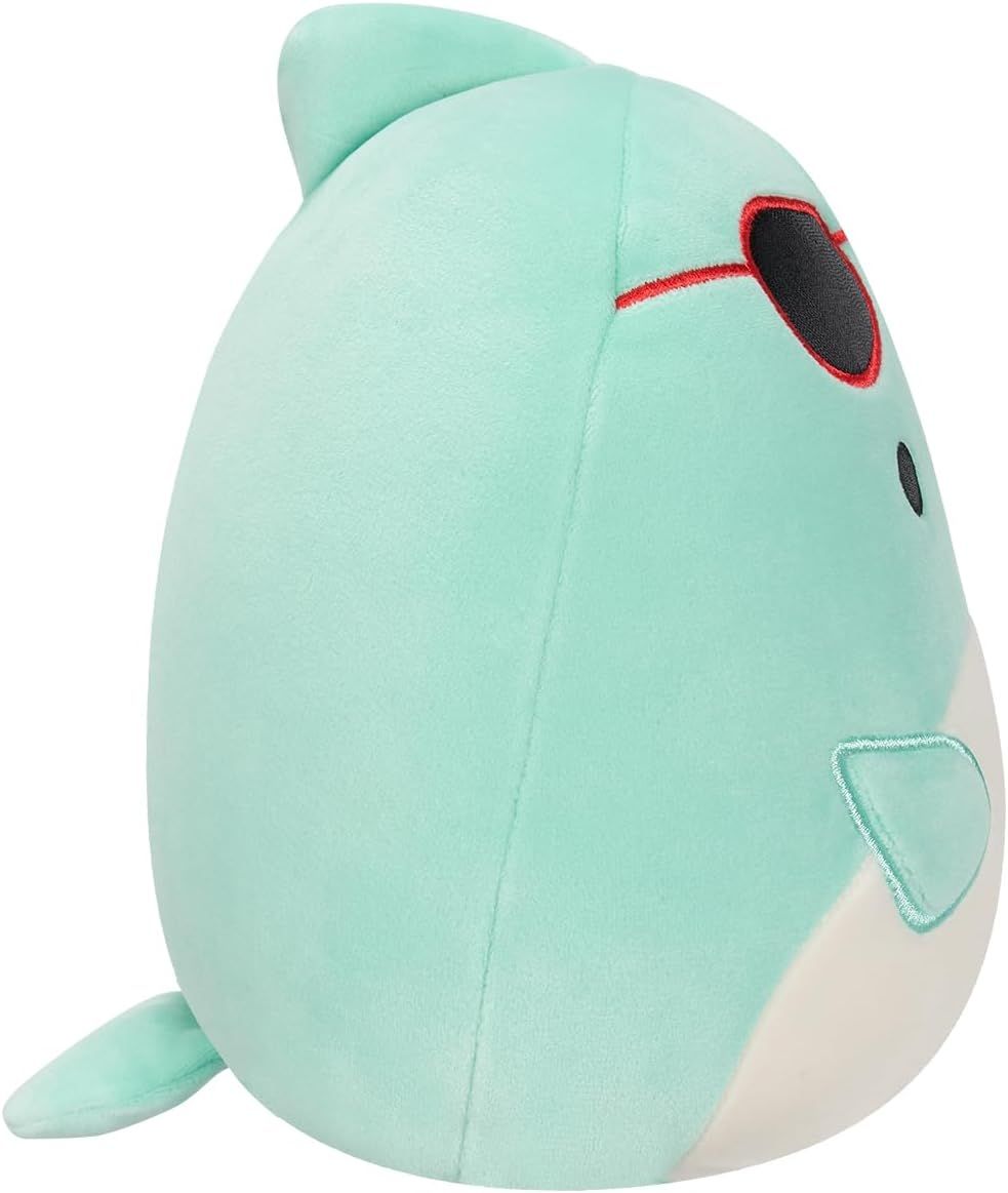 Squishmallow Perry Teal Dolphin With Sunglasses And Surfboard 7.5 Inches SQCR05372